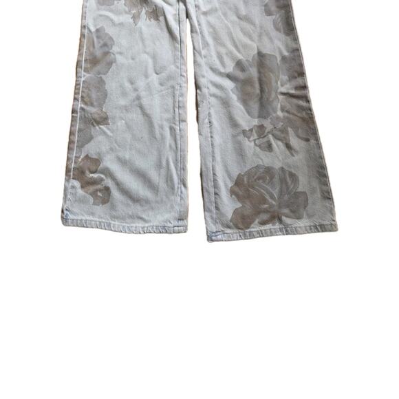 We The Free Tinsley Baggy High-Rise Printed Jeans Sz 26 - Picture 7 of 9